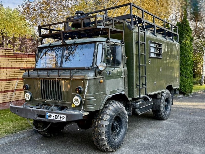1986 Gaz 66 4x4 Converted Motorhome