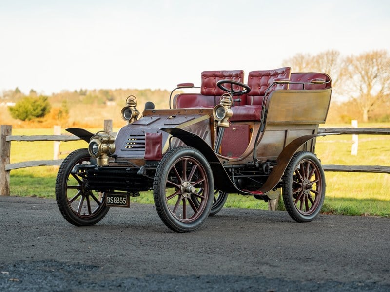 1901 Georges Richard 8HP Twin Engine Swing Seat Tonneau