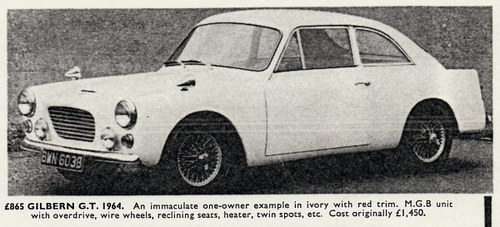 1965 GIBLERN GT 1800 1964 In vendita