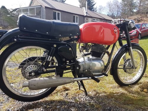 1958 Gilera sport 175cc fully restored In vendita