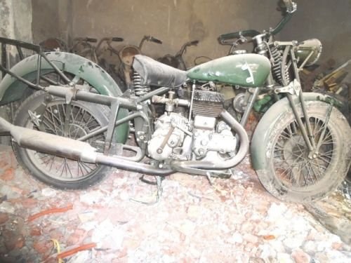 1936 gilera lte 500 military wwii alamein desert v Kaufen Bei