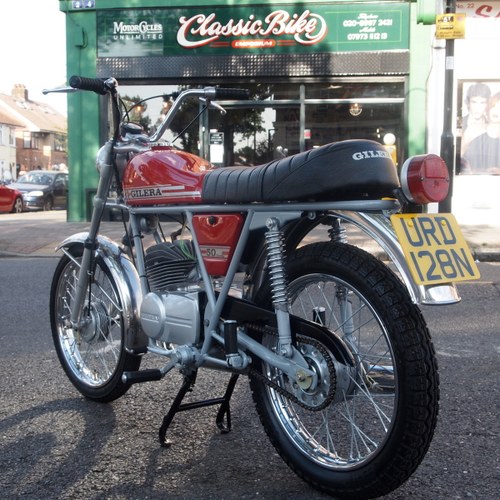 1974 Gilera 50 Touring, Rare UK Pedal Model. RESERVED. SOLD