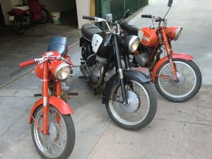 Gilera 300 extra 1967 twin For Sale