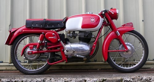 Gorgeous Gilera Extra Rosso 175cc from 1959 SOLD