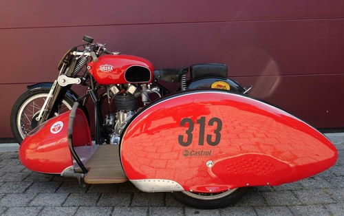 1950 Gilera San Remo racing sidecar In vendita