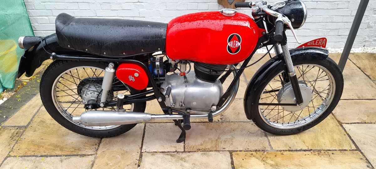 1957 Gilera 175 G Red Manual, 4 speed Right Hand Drive in Romsey ...