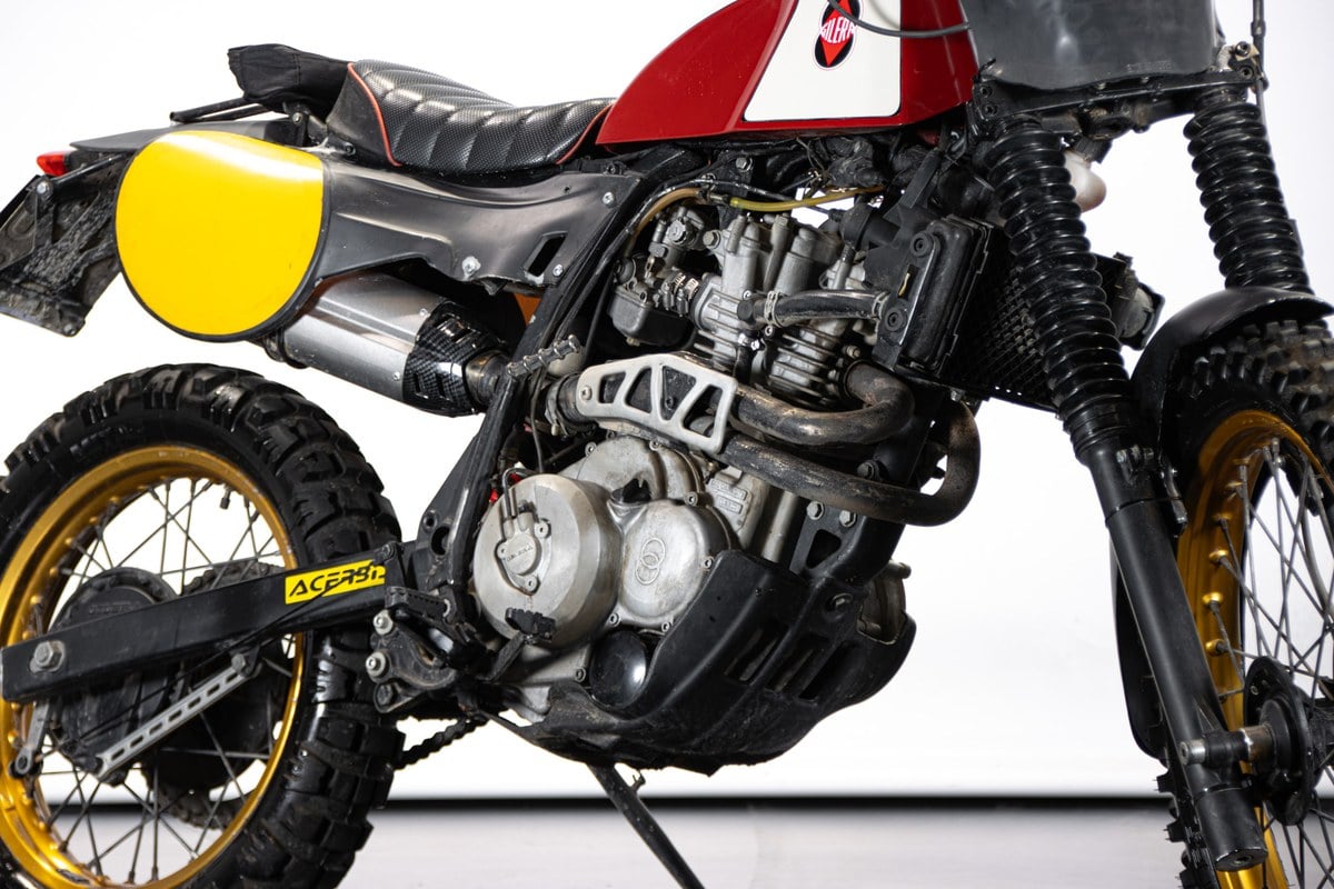 1986 Gilera DAKOTA 350 “RAT BIKE” Vermelho Manual, 3 velocidades em ...