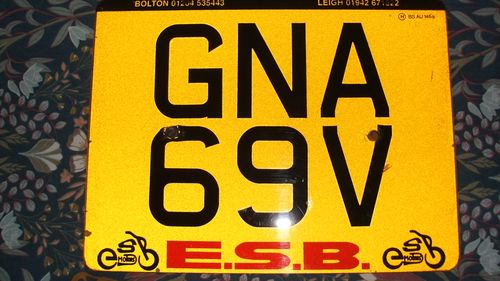 Picture of GNA 69V registration - For Sale