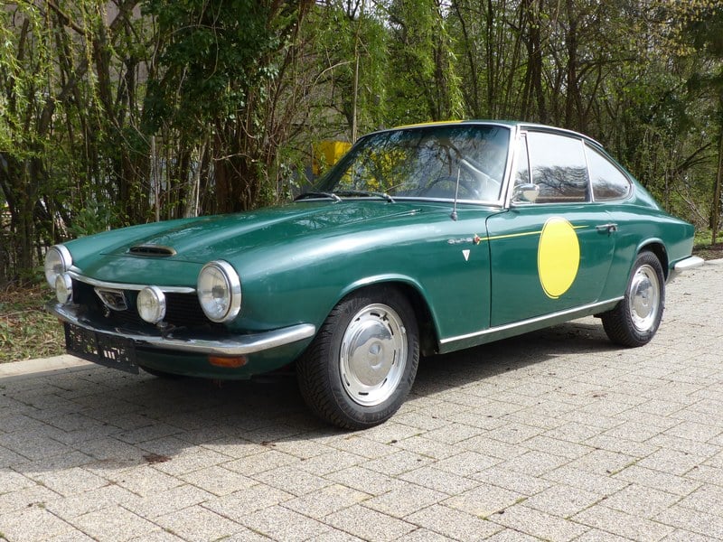 rust-free Glas 1700 GT Coupe, orig. interior