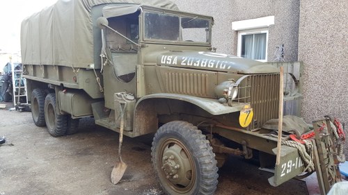 1942 ww2 gmc cargo and troop carrier For Sale