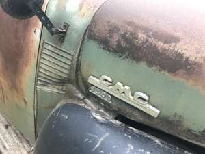 1951 Gmc shortbox pickup truck for restore For Sale (picture 7 of 12)