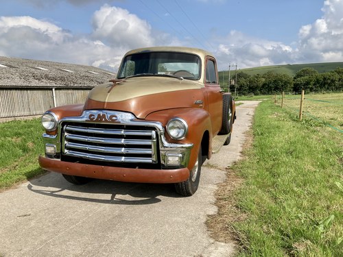 1954 GMC 100 Patina Pickup Truck (Chevy 3100 equivalent) For Sale