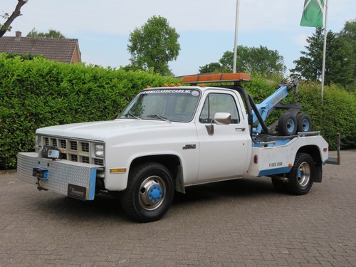 1982 GMC 3500 High Sierra Tow Truck VERKAUFT