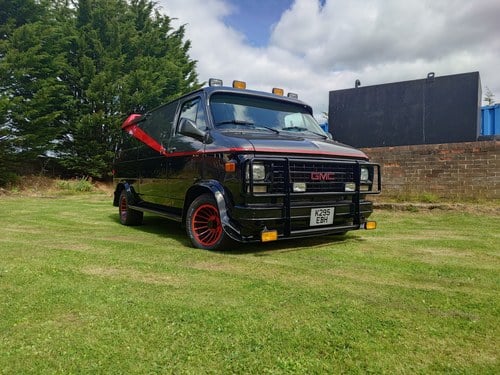 GMC Vandura The A Team van replica 5.7 V8