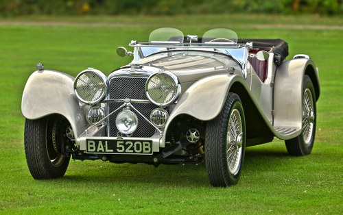 1964 Jaguar SS100 By Suffolk, Left Hand Drive For Sale