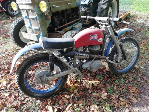 1966 Greeves Challenger Scrambler frame number 24MX3 SOLD