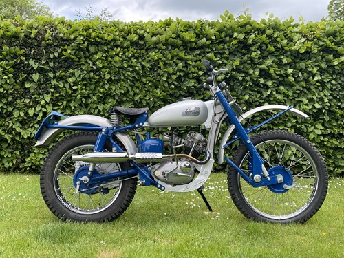 Classic 1960 Vintage Greeves Trials / Scrambler Motorcycle VERKAUFT