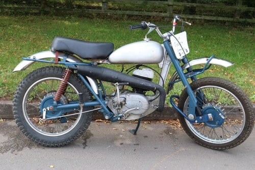 Greeves Hawkstone 1961 Classic Motocross Twin Shock runs and SÅLD