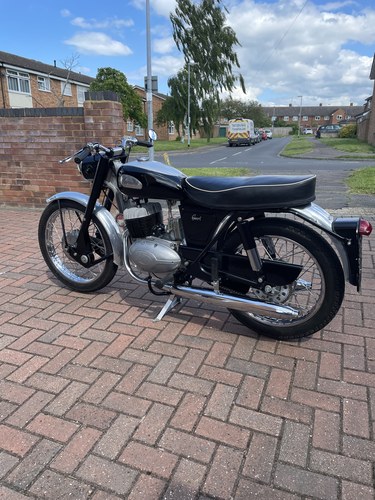 1966 Greeves east coaster motorcycle