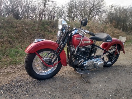 1948 Harley Davidson Panhead Custom Bobber Project In vendita