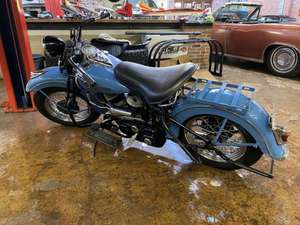 1942 Harley Davidson WLA 45 CID V-TWIN  Restored Blue $36.9k For Sale (picture 3 of 12)