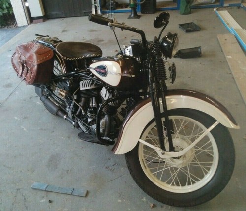 1942 Harley Davidson WLA restored 2013 In vendita