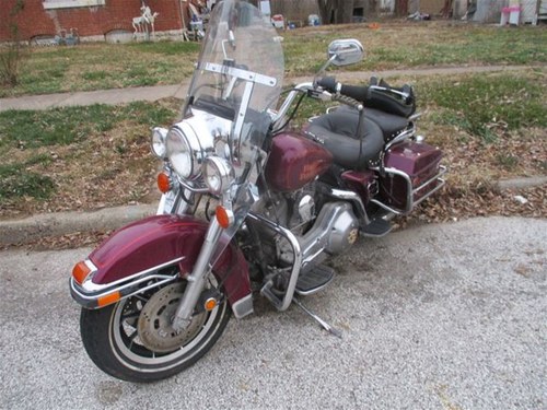1991 Harley Davidson Electra Glide Motorcycle For Sale