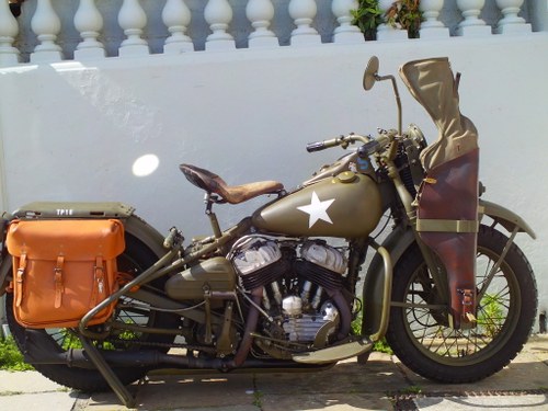 1942 HARLEY DAVIDSON 45 WLA VENDUTO