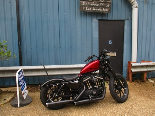 2017 Harley Davidson XL883N iRon Bobber SOLD