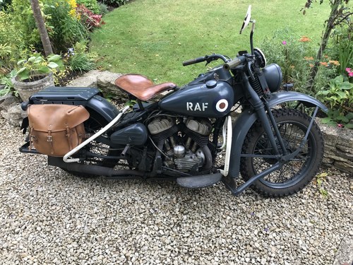 1943 Harley Davidson WLC WW2 Original RAF Police, not WLA EBay In vendita all'asta