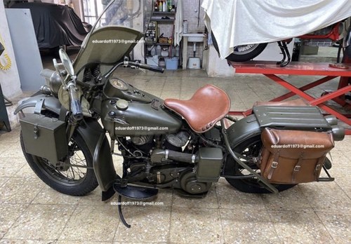 1942 Harley Davidson WLA For Sale