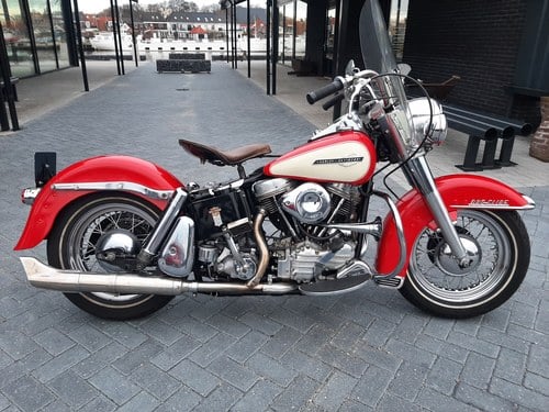 Harley davidson duo glide 1964. ex police For Sale