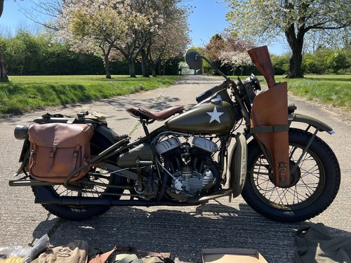 1942 Military Harley Davidson WLA For Sale