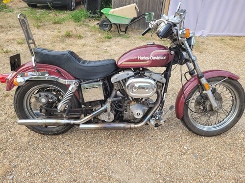 Amf 1975 harley-davidson fxe A vendre
