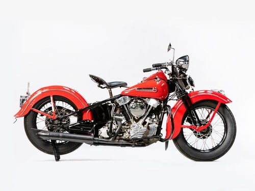 Lot 547 - 1947 Harley-Davidson 1,200cc EL 'Knucklehead' For Sale by Auction