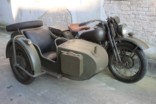 1942 Harley Davidson WLA Liberator - Army - Sidecar Kaufen Bei