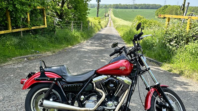 Fxr With Smaller Rider 1990 Harley Davidson FXRS-SP Low Rider Sport