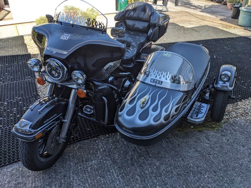 1991 Harley Davidson FLHT and sidecar