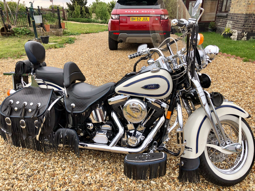 1997 Harley Davidson Flsts Heritage Springer Softail V Twin