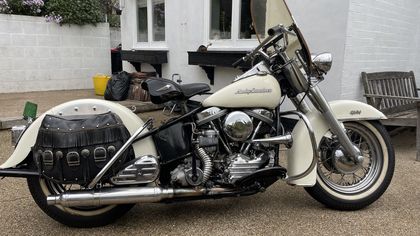 1954 Harley Davidson Panhead Hydraglide FLF Golden Jubilee