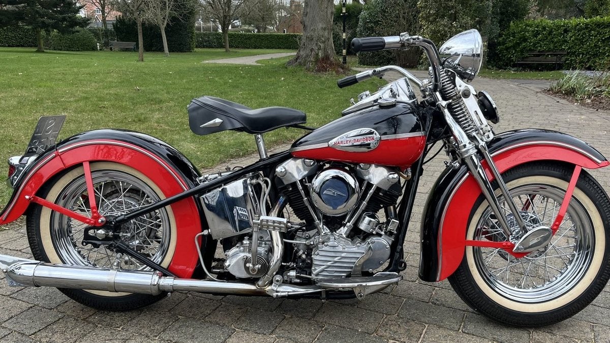 1946 Harley Davidson Knucklehead in United Kingdom For Sale by