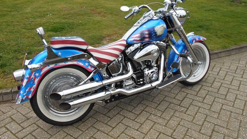 Picture of 2002 Harley Davidson custom Softail Fat Boy - For Sale