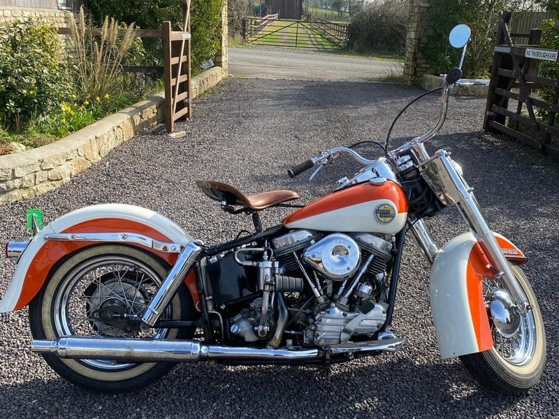 1958 Harley Davidson Panhead Duoglide