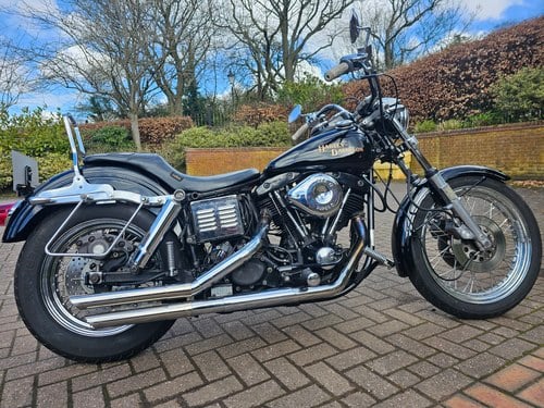 1979 Harley Davidson FXEF Fat Bob Super glide shovelhead