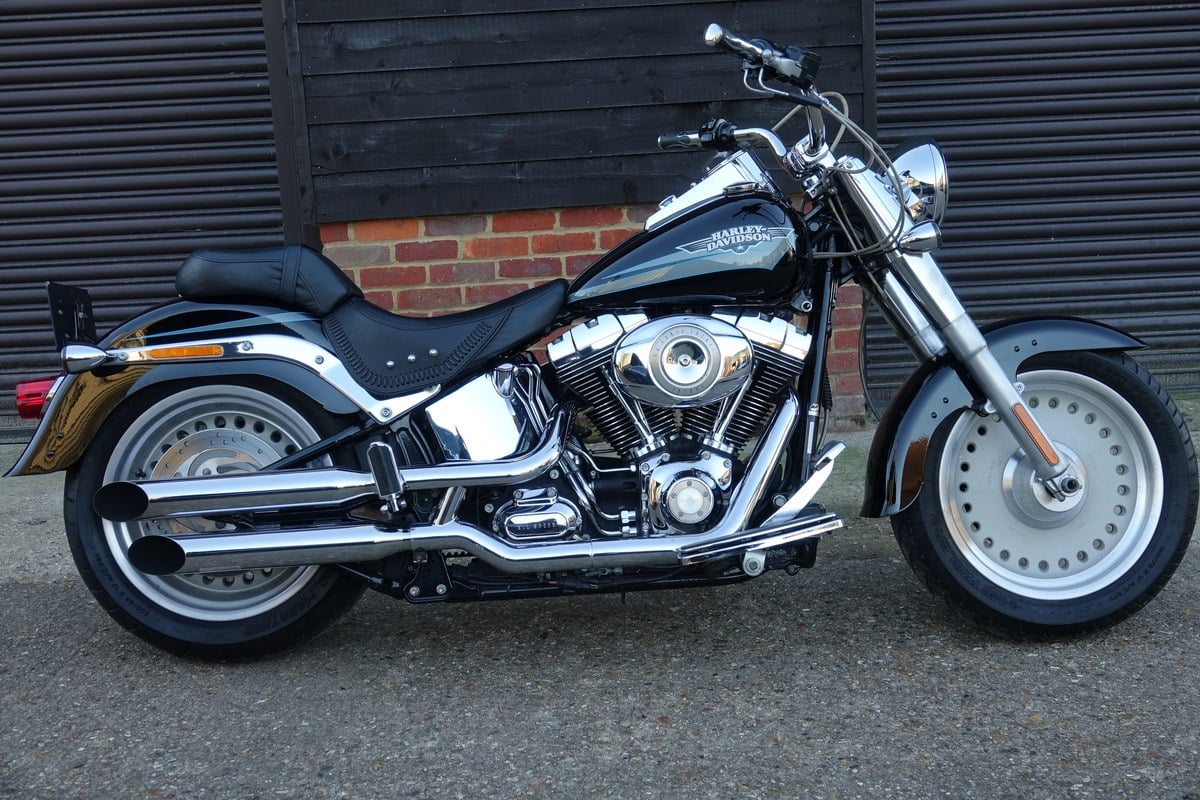 2009 Harley Davidson Softail Fat Boy Black Manual in United Kingdom ...