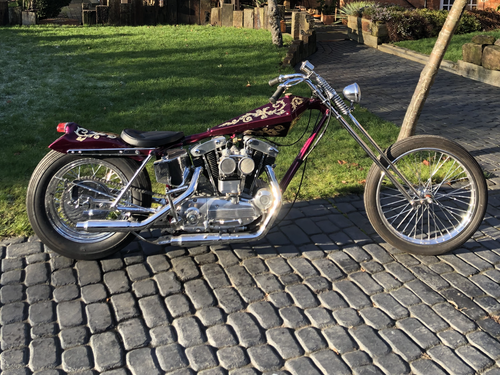 Harley Davidson Arlen Ness Digger Show Bike