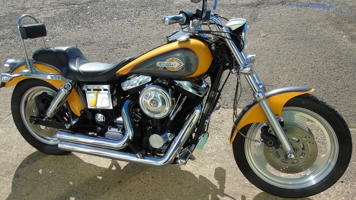 Yellow 2001 Harley Davidson Fxdl Dyna Low Rider 2025 Low Rider S
