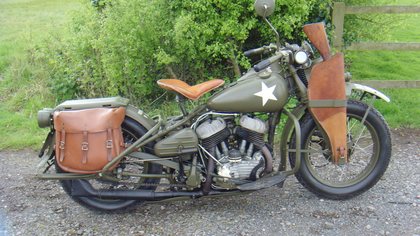 1943 Harley Davidson WLA 750cc
