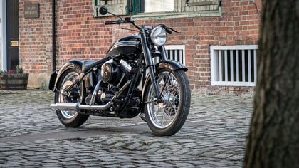 Pro-built Harley Evo Softail Custom
