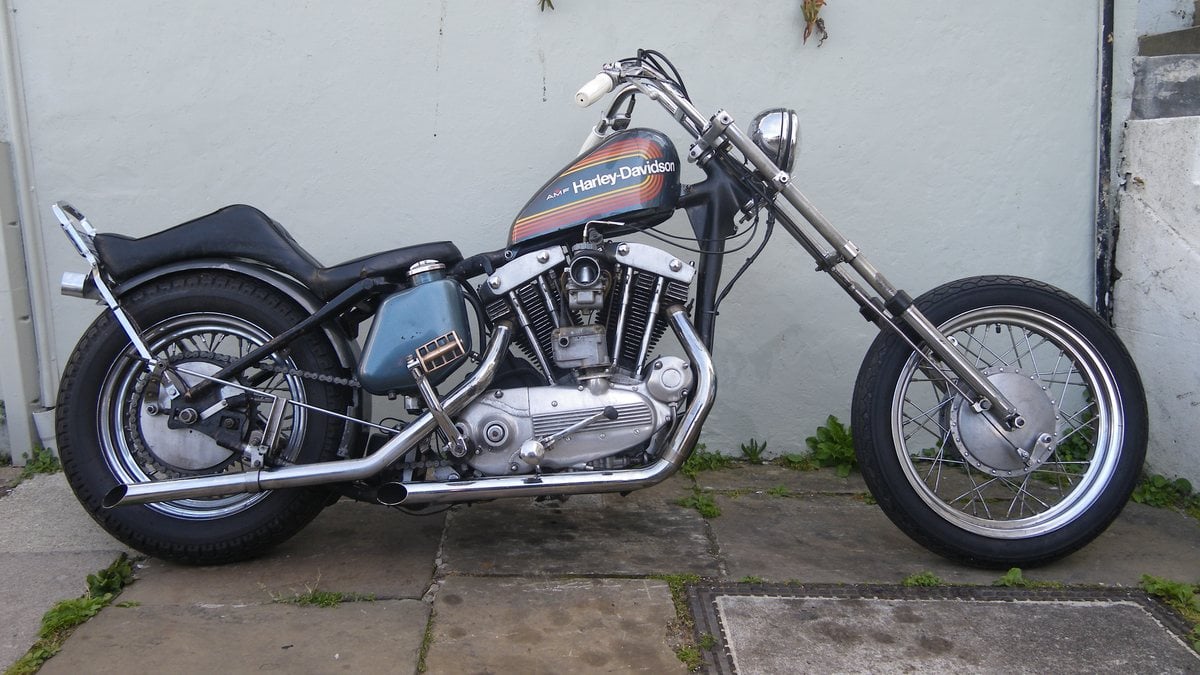1970's Ironhead Flat Tracker 1970 Harley Davidson Sportster
